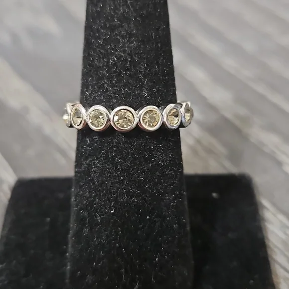 Coach silver ring sz 7.25 - Picture 2 of 4